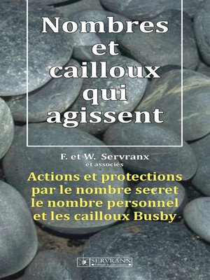 cover image of Nombres et cailloux qui agissent